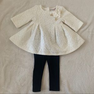 Catherine Malandrino two piece baby girl set 12m